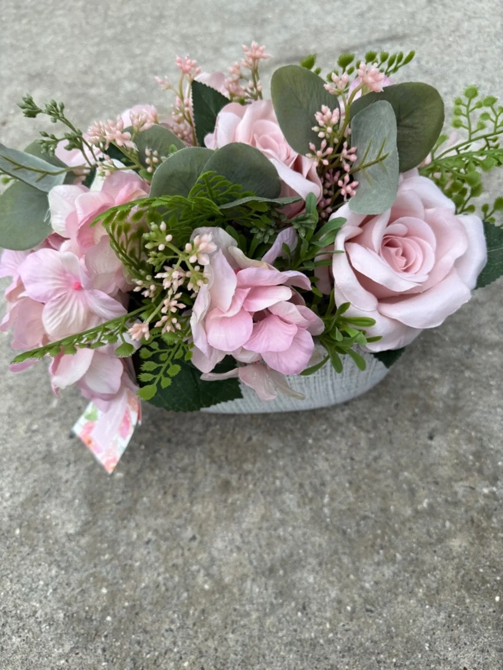 Elegant Pink Floral Arrangement - NWT